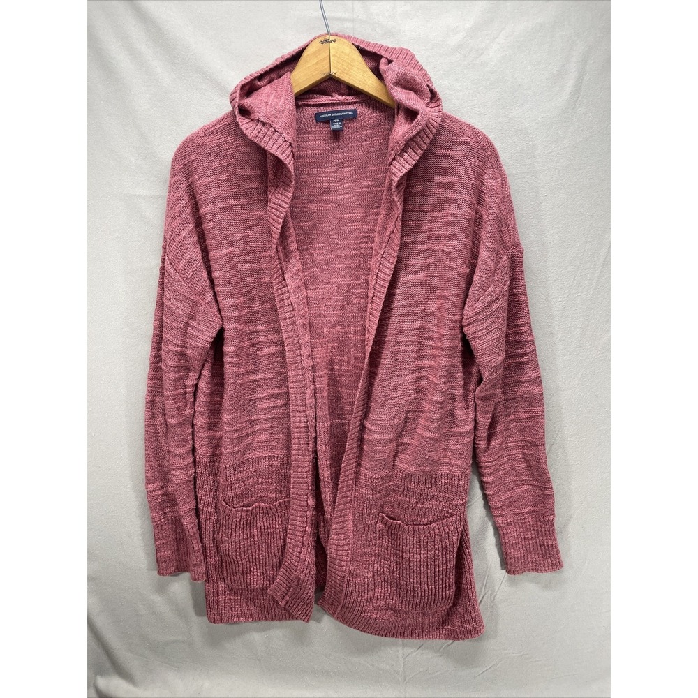 American Eagle Women's Cardigan Sweater - Open - Medium - Long Sleeve